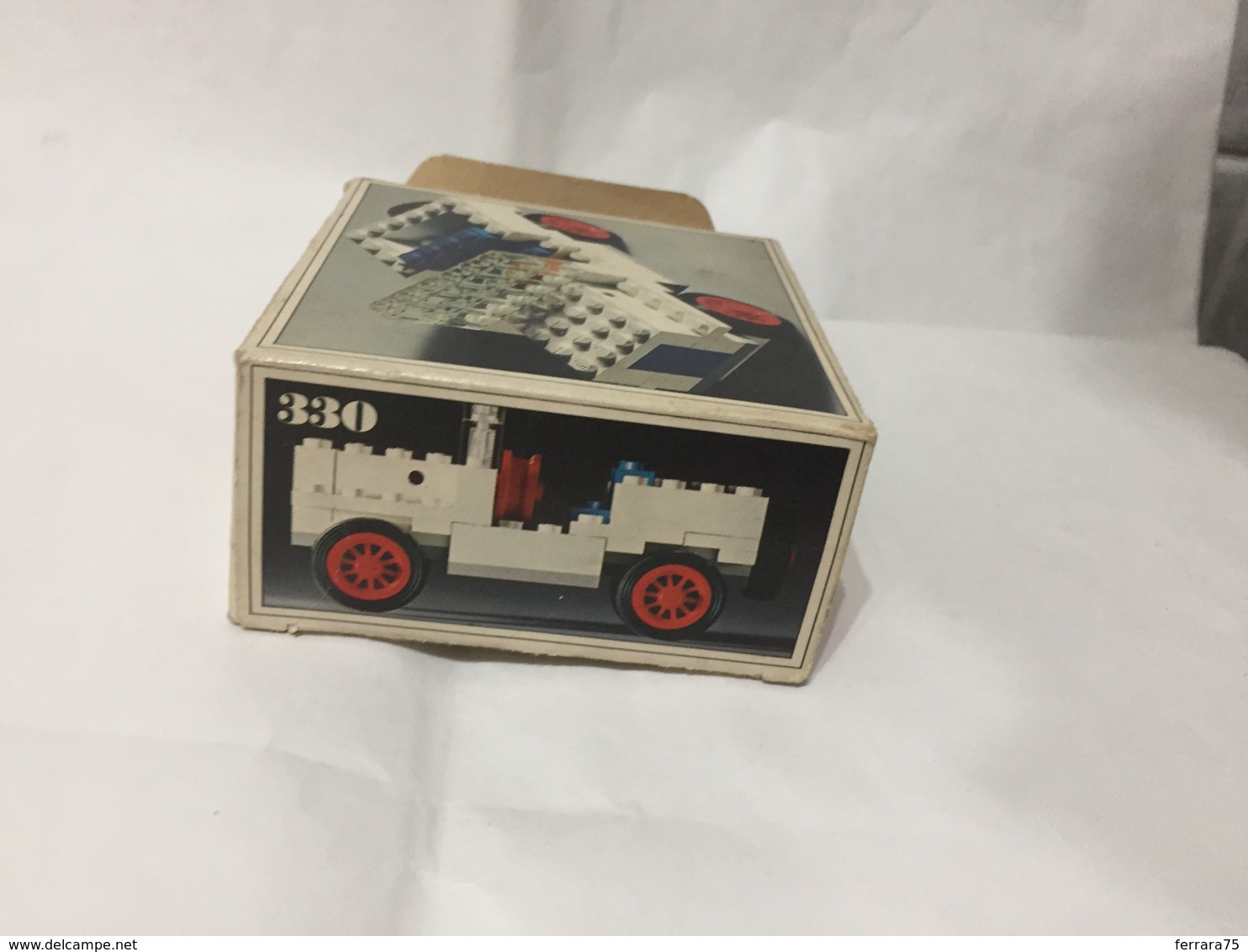 LEGO JEEP 330 VINTAGE SOLO SCATOLA BOX NO ISTRUZIONI.