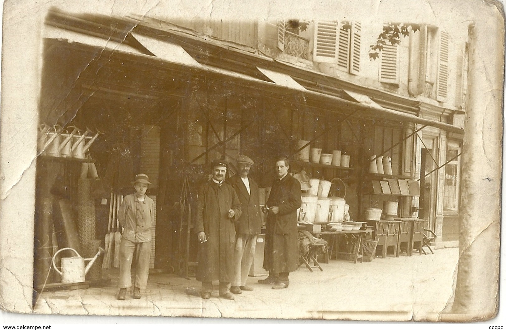 CPA Carte Photo Paris Cour Du Dragon à Saint-Germain Des Prés - Arrondissement: 06