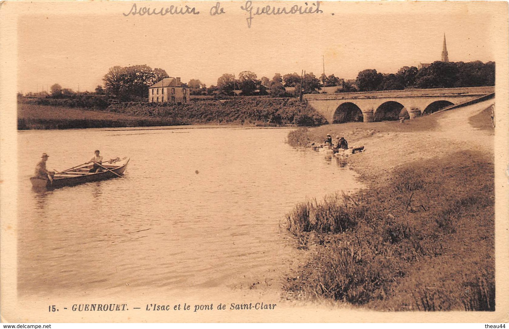 ¤¤   -   GUENROUET   -   L'Isac Et Le Pont De Saint-Clair    -  ¤¤ - Guenrouet