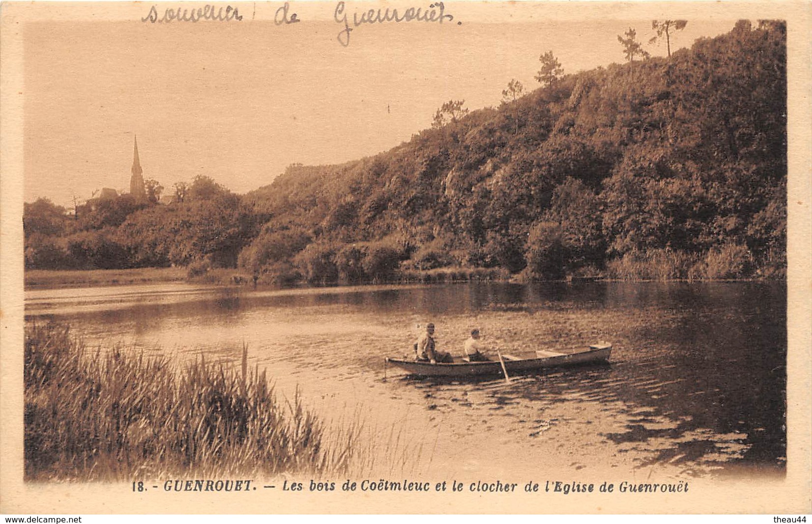 ¤¤   -   GUENROUET   -   Les Bois De Coëtmleuc Et Le Clocher De L'Eglise    -  ¤¤ - Guenrouet
