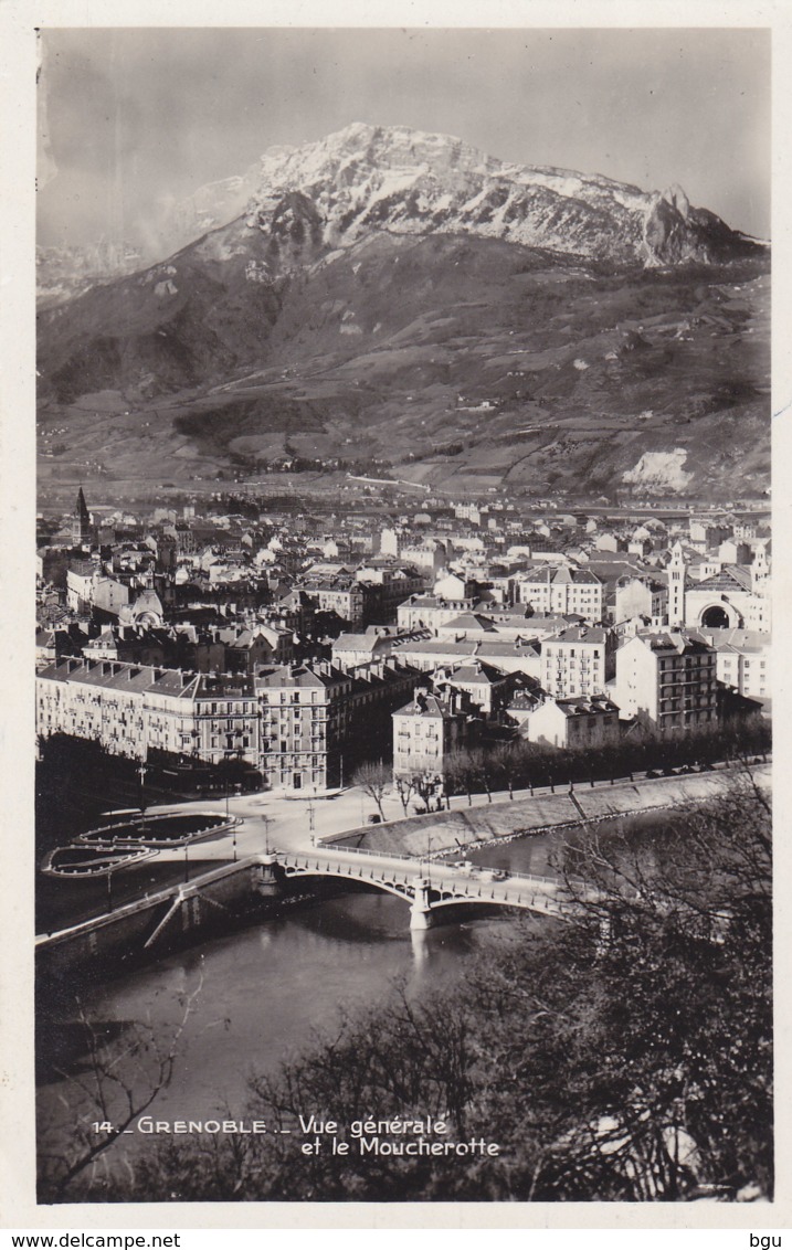 Grenoble (38) - Lot de 10 cartes - Format 9x14 - toutes scannées