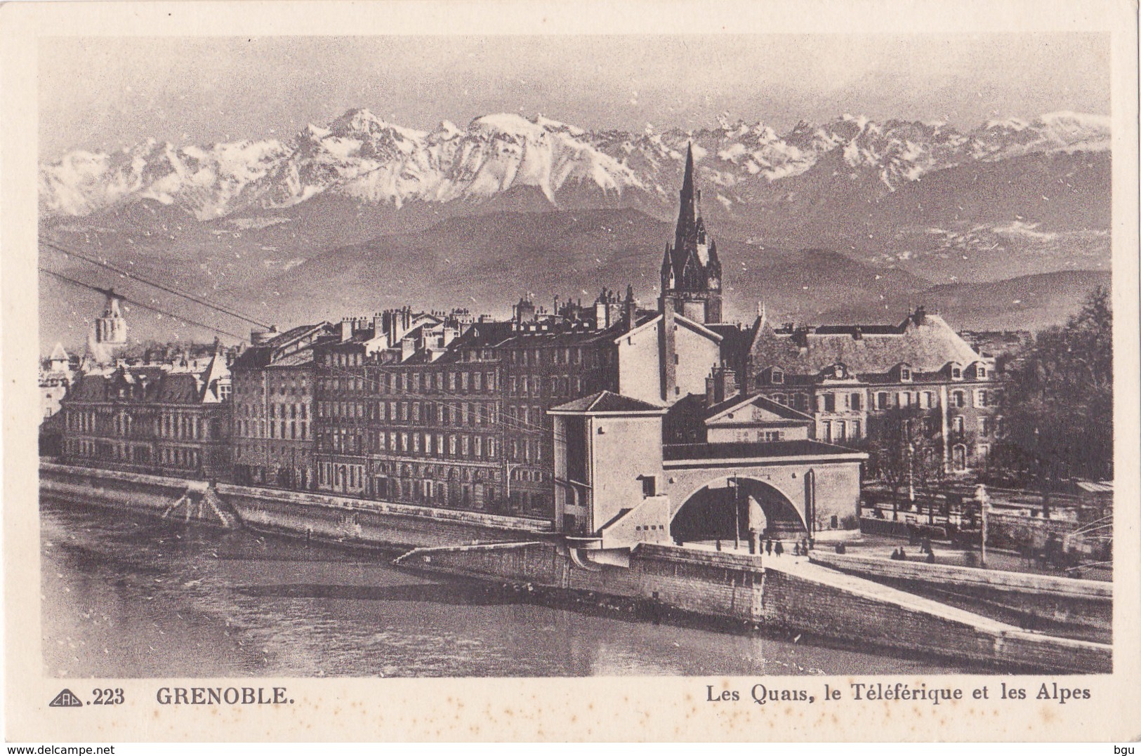 Grenoble (38) - Lot de 10 cartes - Format 9x14 - toutes scannées