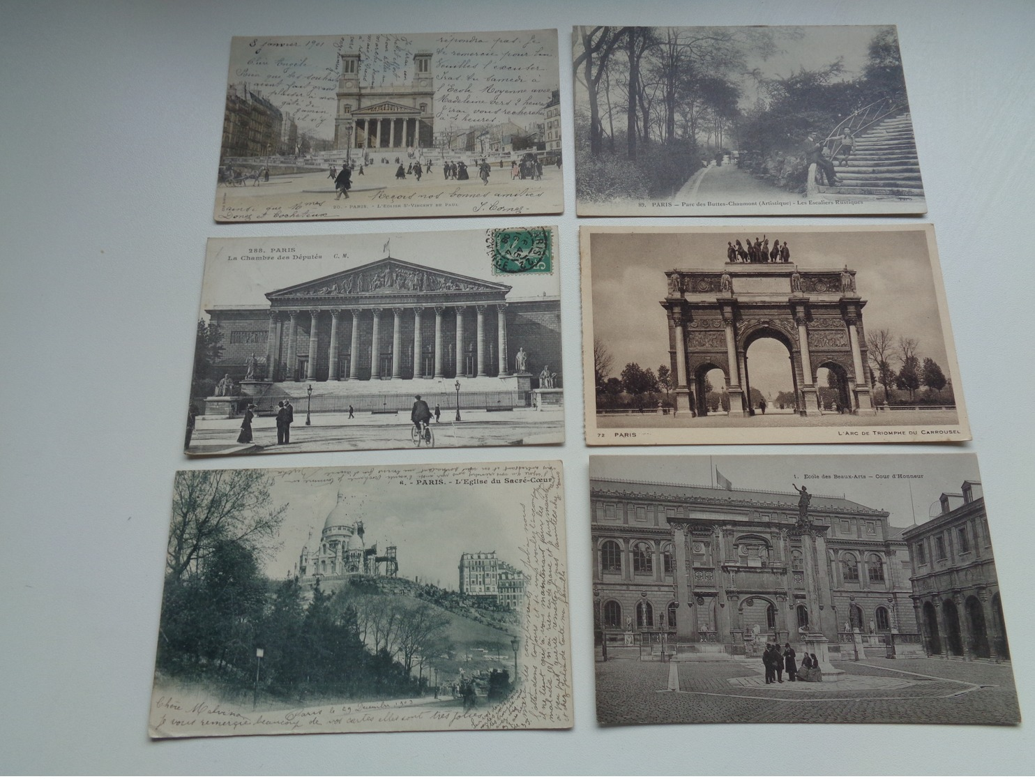 Lot de 60 cartes postales de France  Paris   Lot van 60 postkaarten van Frankrijk  Parijs  - 60 scans