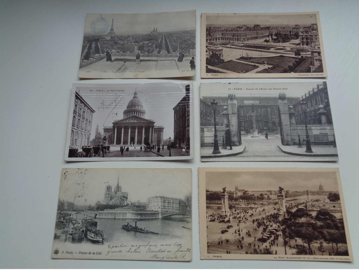 Lot de 60 cartes postales de France  Paris   Lot van 60 postkaarten van Frankrijk  Parijs  - 60 scans