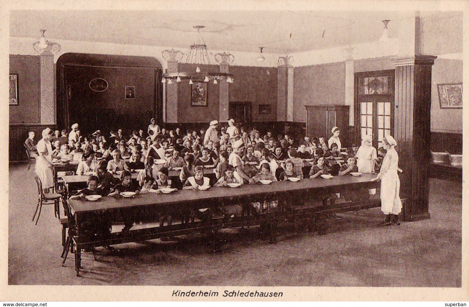 KINDERHEIM SCHLEDEHAUSEN (KREIS OSNABRÜCK) : COMPLET SET of 17 OLD POSTCARDS / ENSEMBLE de 17 CARTES ~ 1920 (ad956)