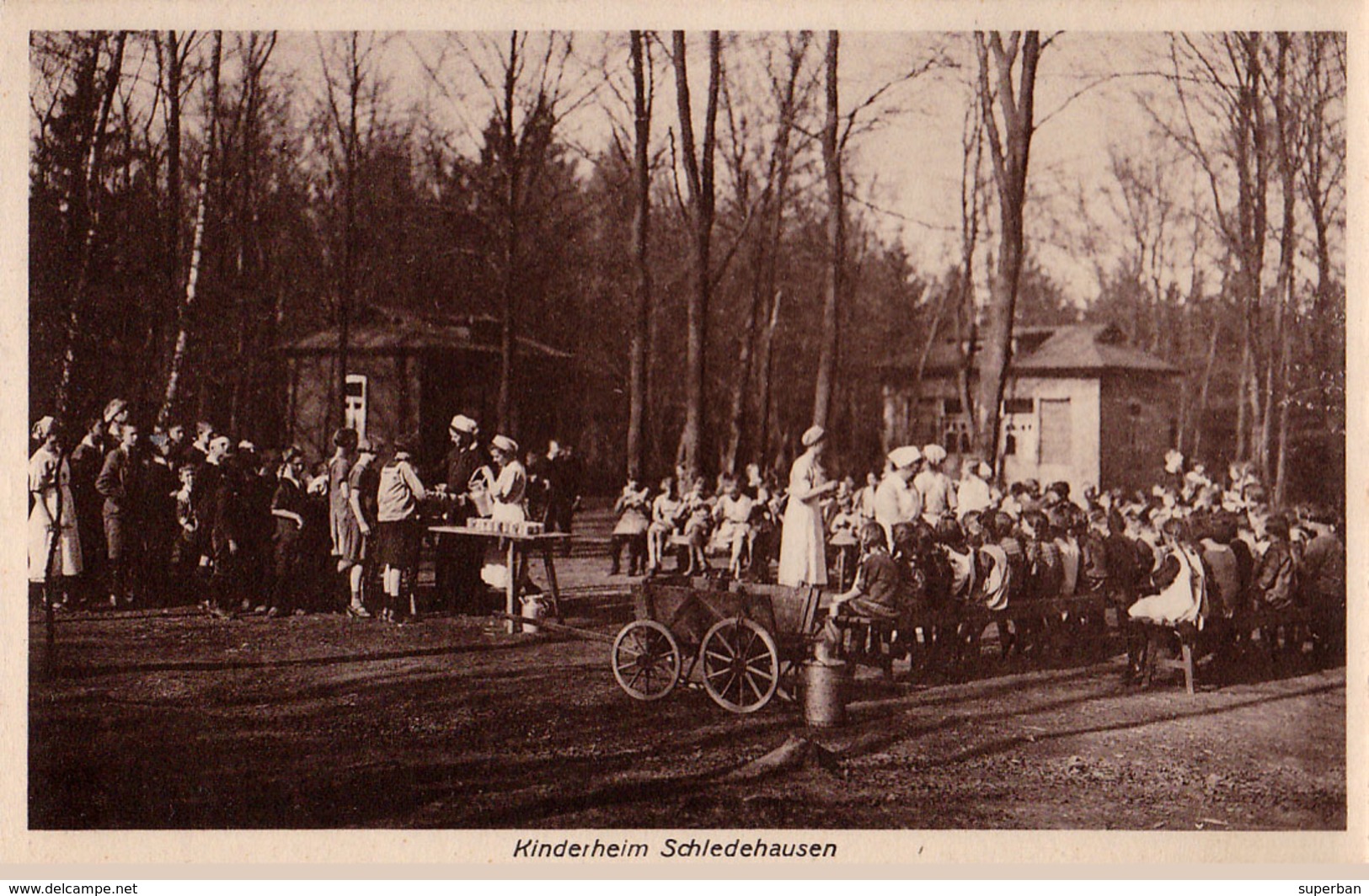 KINDERHEIM SCHLEDEHAUSEN (KREIS OSNABRÜCK) : COMPLET SET of 17 OLD POSTCARDS / ENSEMBLE de 17 CARTES ~ 1920 (ad956)