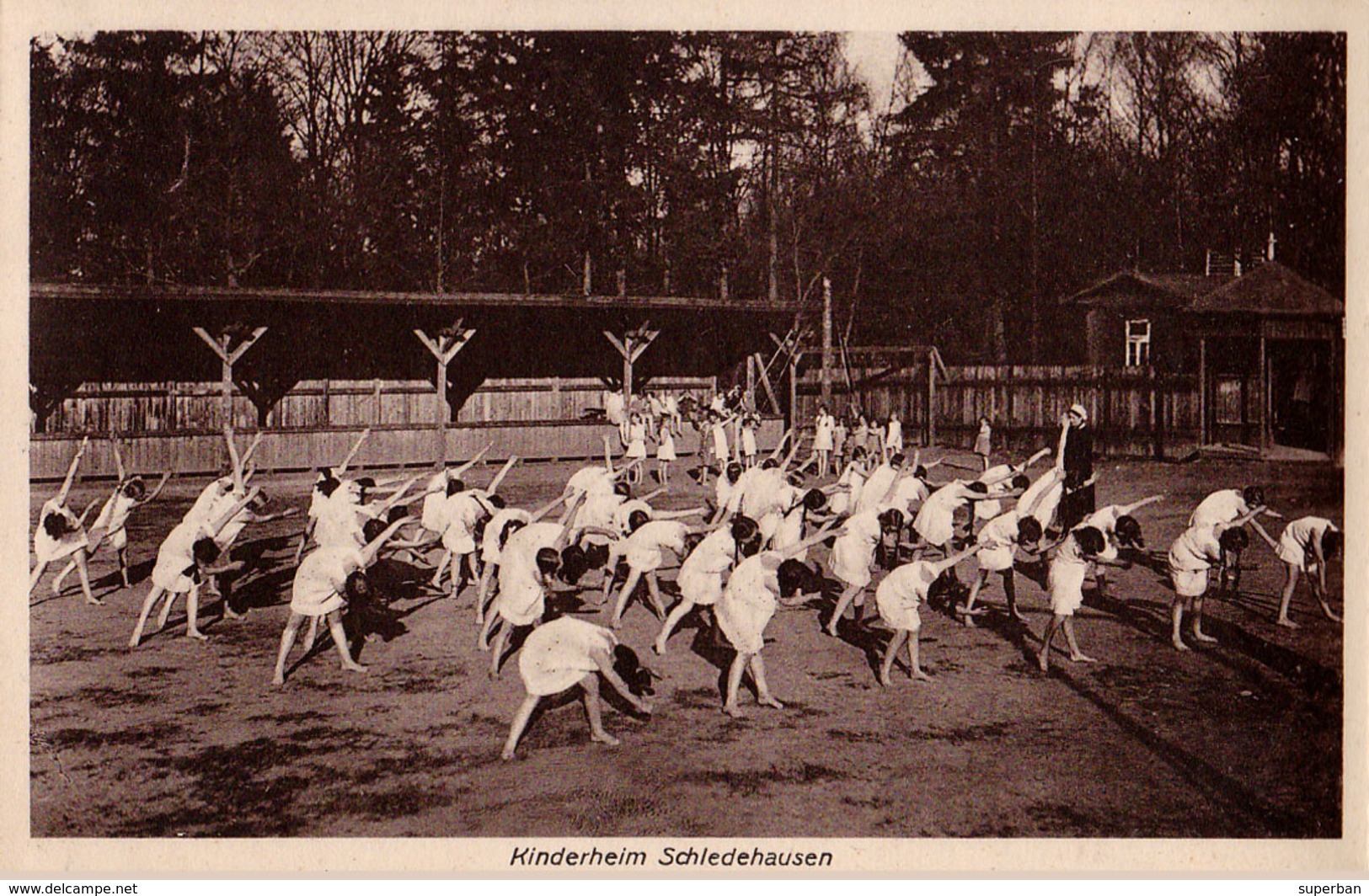 KINDERHEIM SCHLEDEHAUSEN (KREIS OSNABRÜCK) : COMPLET SET of 17 OLD POSTCARDS / ENSEMBLE de 17 CARTES ~ 1920 (ad956)