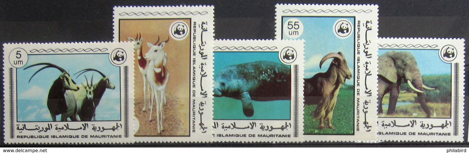 MAURITANIE                      N° 386/391                      NEUF** - Mauritanie (1960-...)