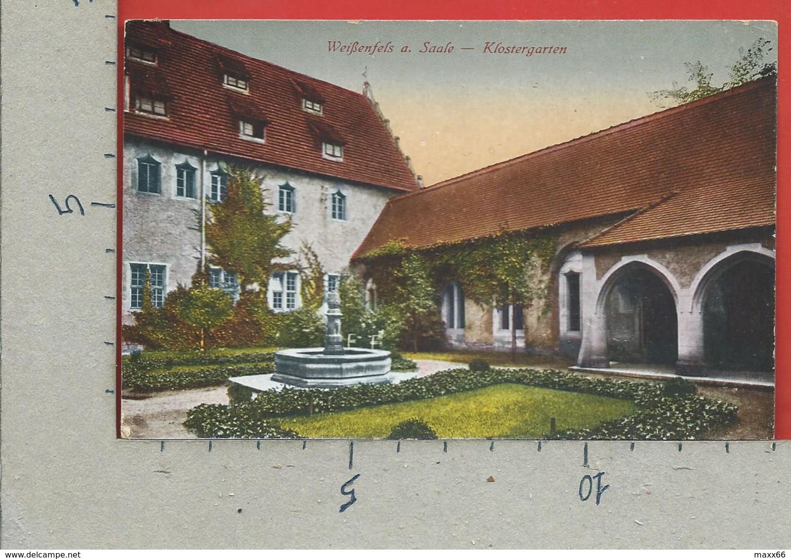CARTOLINA NV GERMANIA - Weißenfels A. Saale - Klostergarten - 9 X 14 - Weissenfels