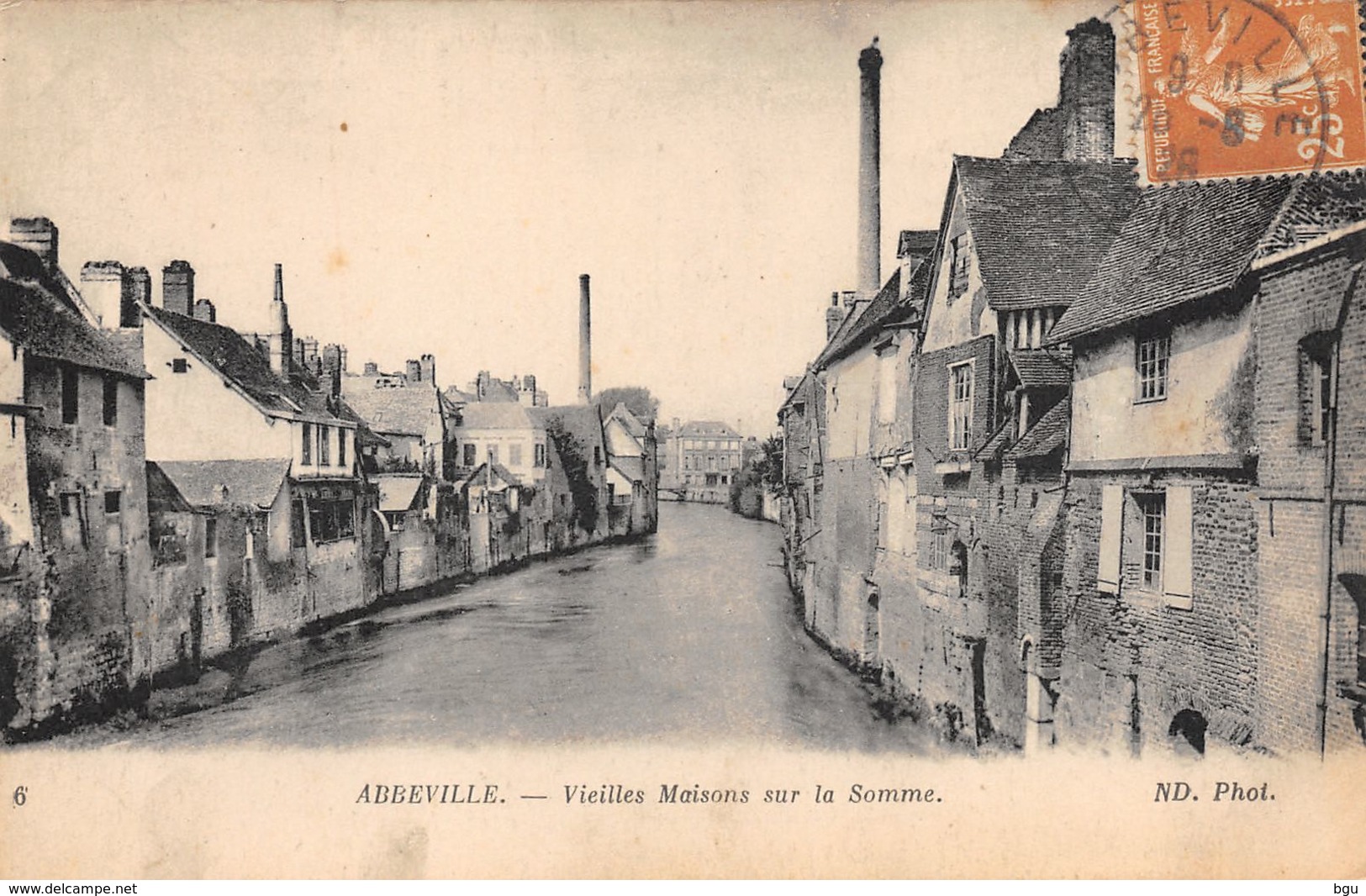 Abbeville (80) - Lot de 10 cartes - Format 9x14 - toutes scannées