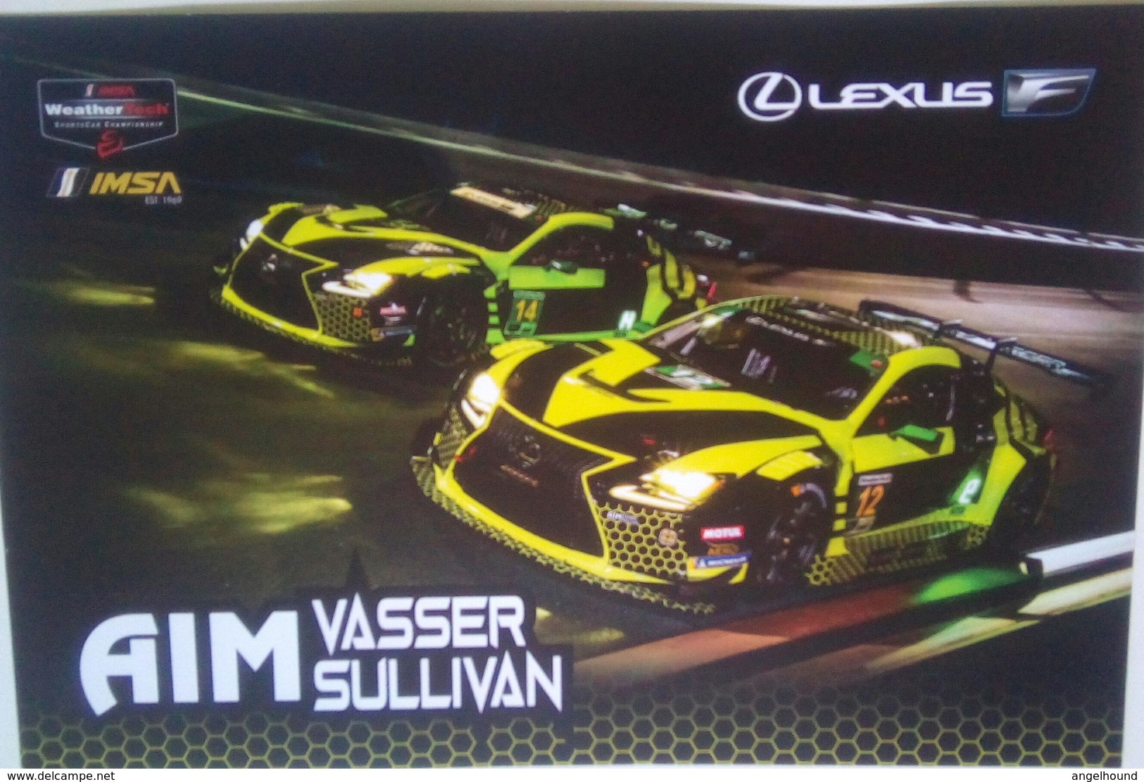 AIM Vasser Sullivan - Authographs