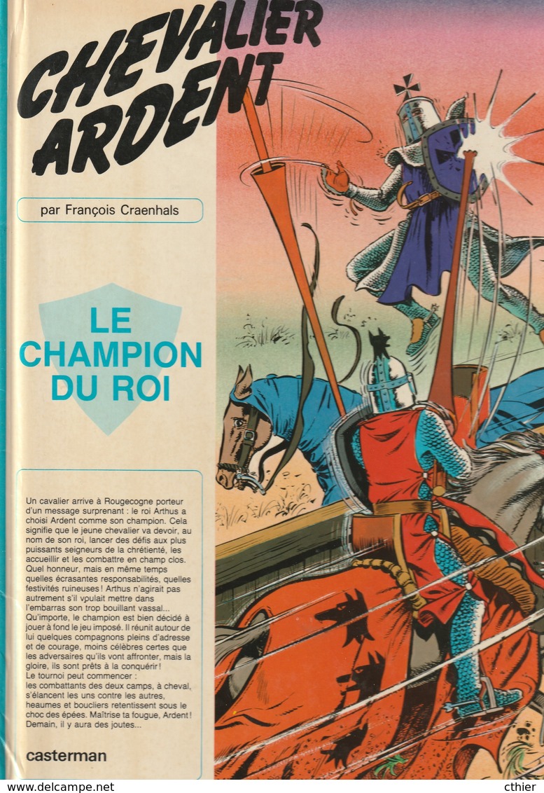 CHEVALIER ARDENT - Edition Originale 1983 - LE CHAMPION ROI - Chevalier Ardent