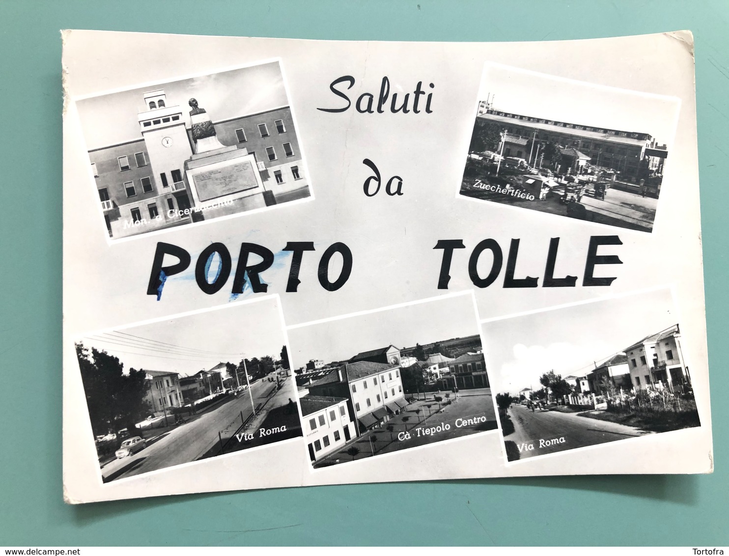 SALUTI DA PORTO TOLLE ( ROVIGO ) 1958 - Rovigo