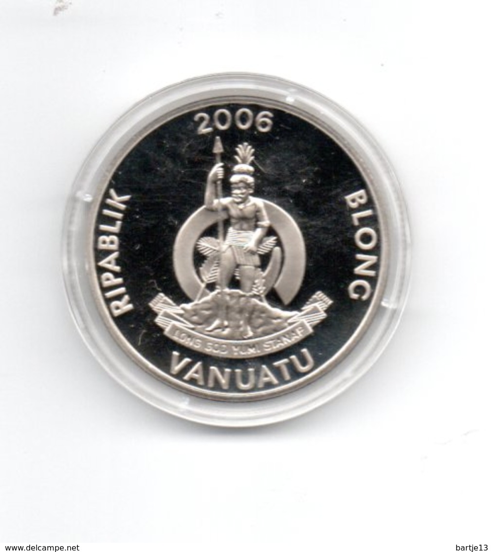 VANUATU 10 VATU 2006 TURTLE SCHILDPAD PROOF SCARCE - Vanuatu