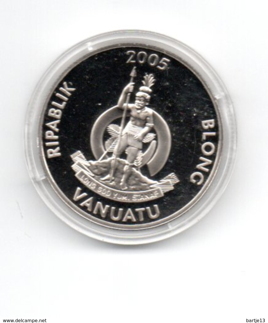 VANUATU 10 VATU 2005    SHARK HAAI PROOF SCARCE - Vanuatu