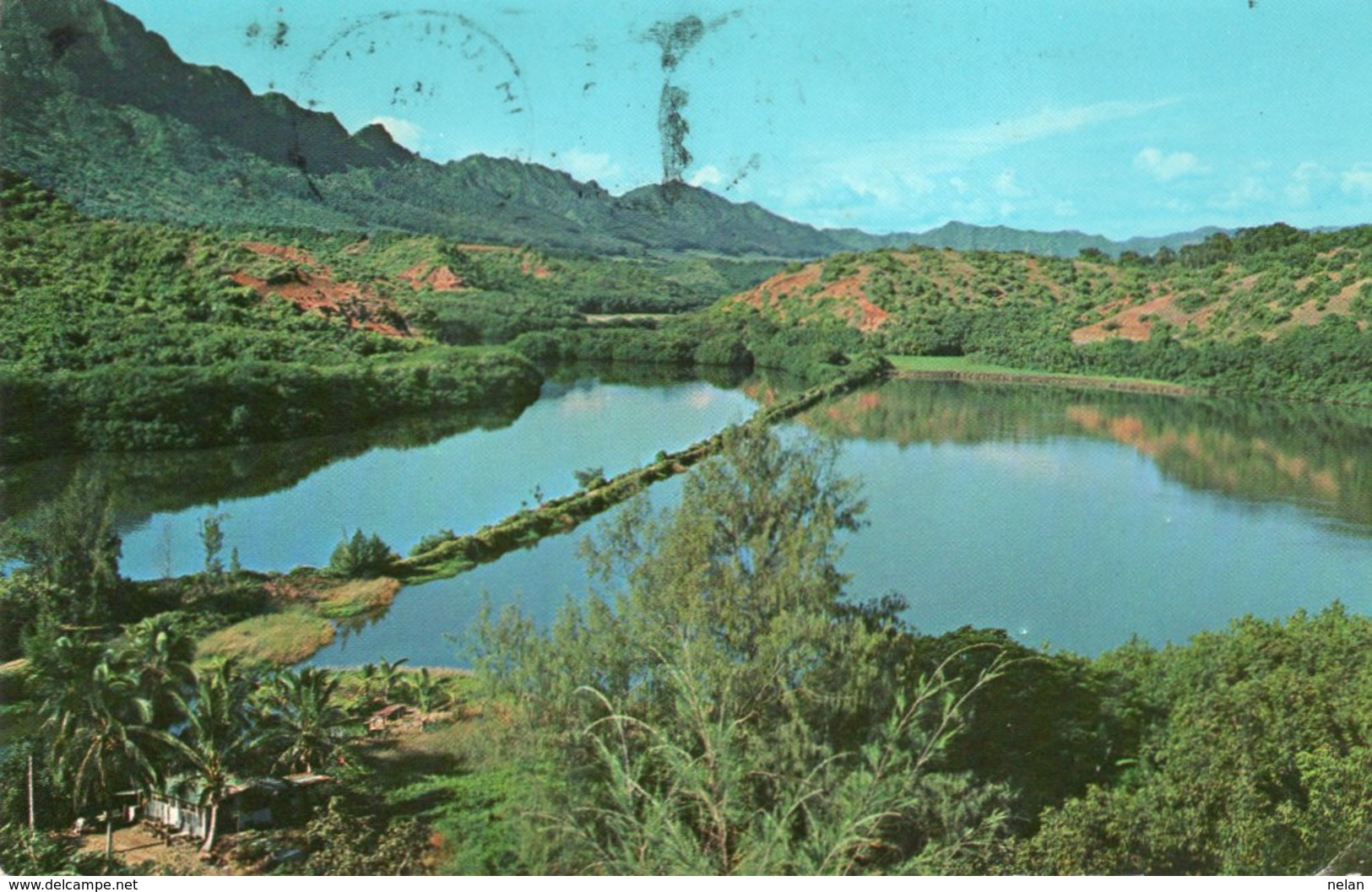 MENEHUNE FISH POND-ISLANDS OF KAUAI-HAWAII-1968 - Kauai