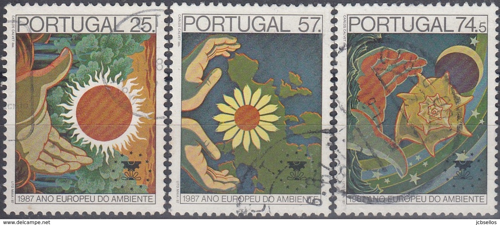 PORTUGAL 1987 Nº 1694/96 USADO - Used Stamps