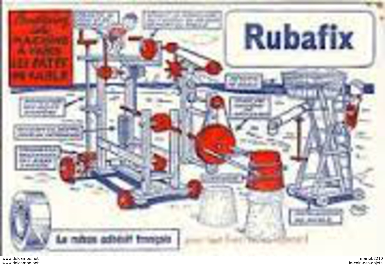 Buvard - Rubafix - Papeterie