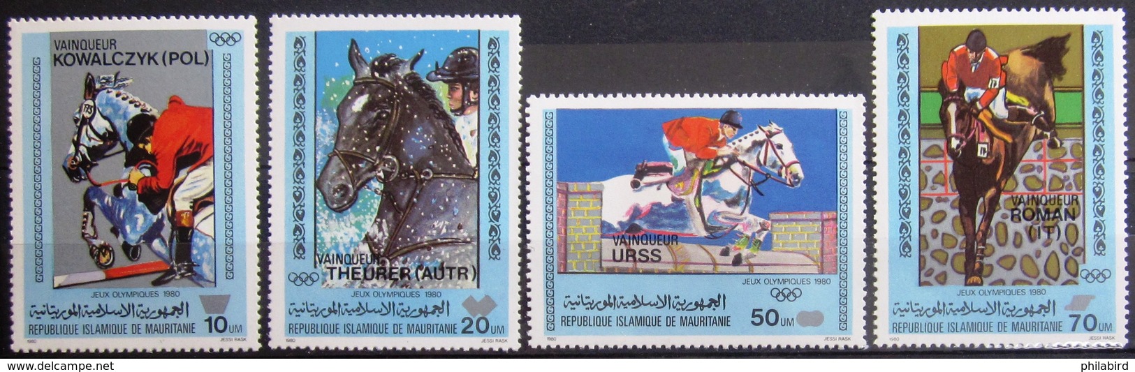 MAURITANIE                      N° 462/465                      NEUF** - Mauritanie (1960-...)