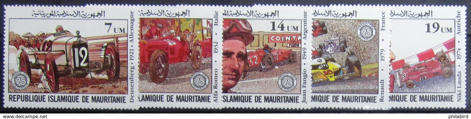 MAURITANIE                      N° 491/495                      NEUF** - Mauritanie (1960-...)