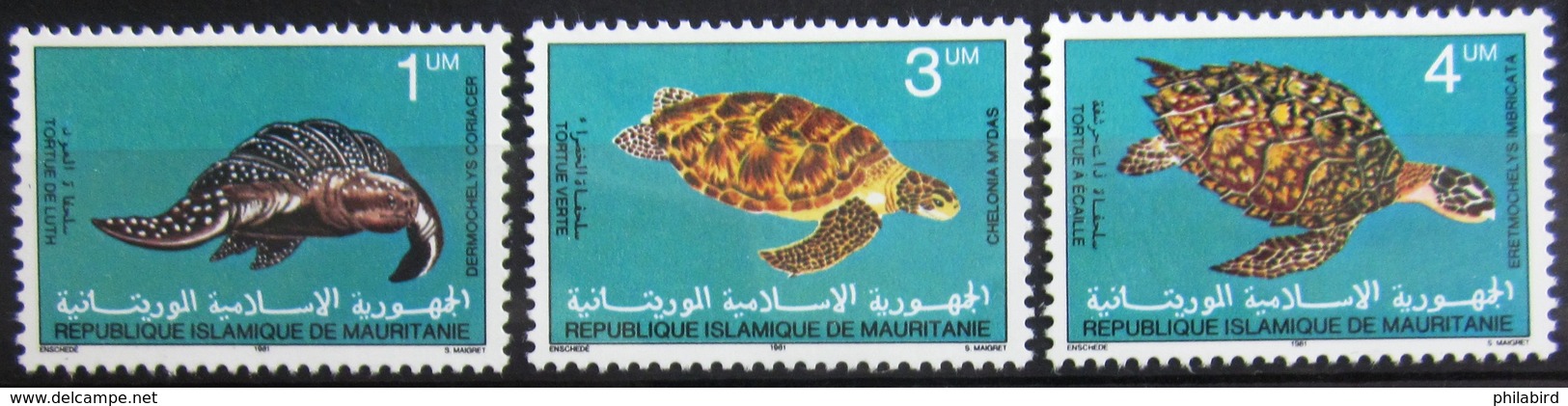 MAURITANIE                      N° 501/503                      NEUF** - Mauritanie (1960-...)