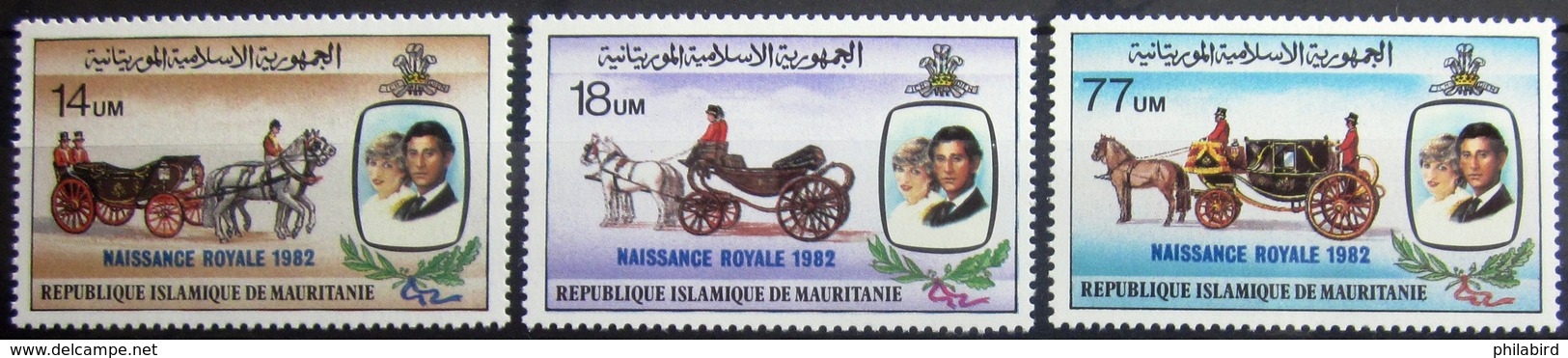 MAURITANIE                      N° 511/513                     NEUF** - Mauritanie (1960-...)