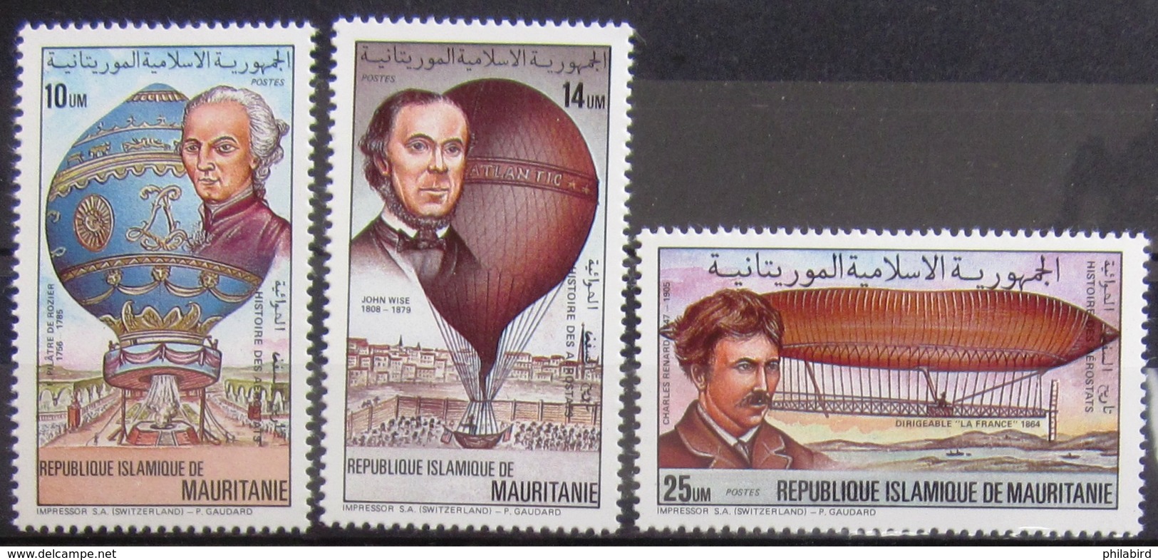 MAURITANIE                      N° 529/531                     NEUF** - Mauritanie (1960-...)