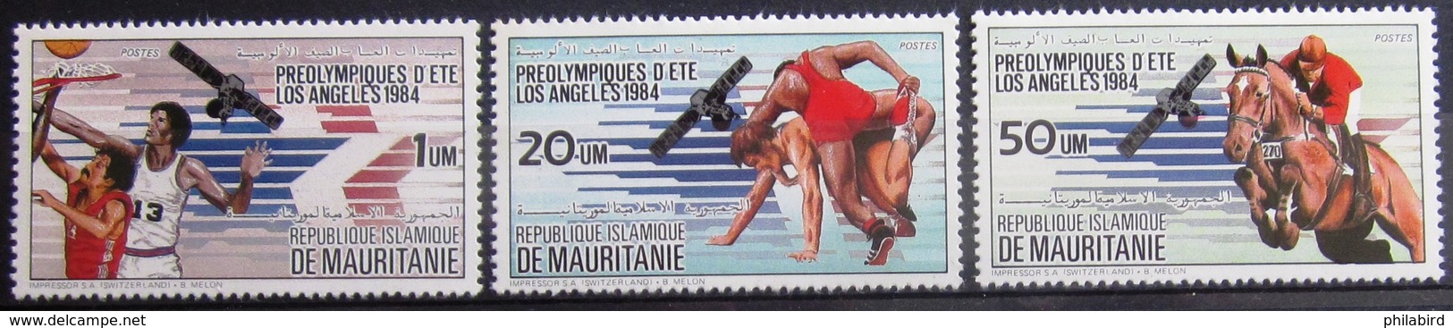 MAURITANIE                      N° 535/537                     NEUF** - Mauritanie (1960-...)