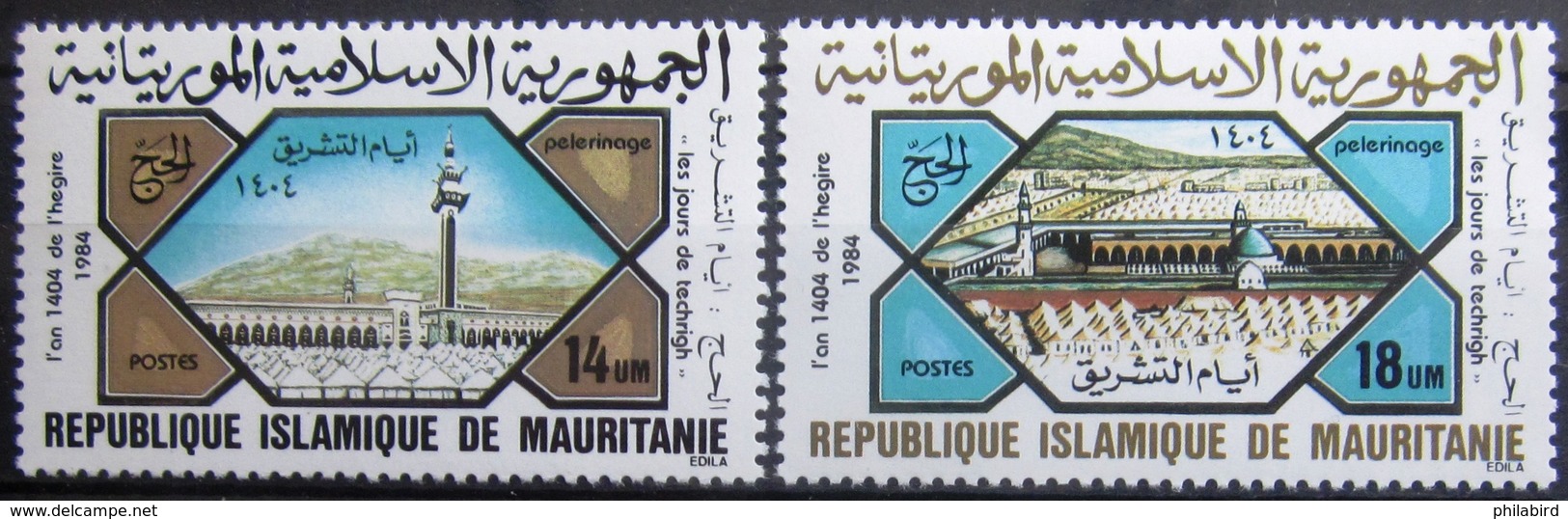 MAURITANIE                      N° 549/550                     NEUF** - Mauritanie (1960-...)