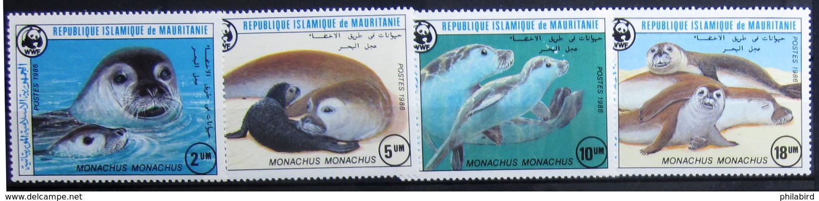 MAURITANIE                      N° 575/578                     NEUF** - Mauritanie (1960-...)