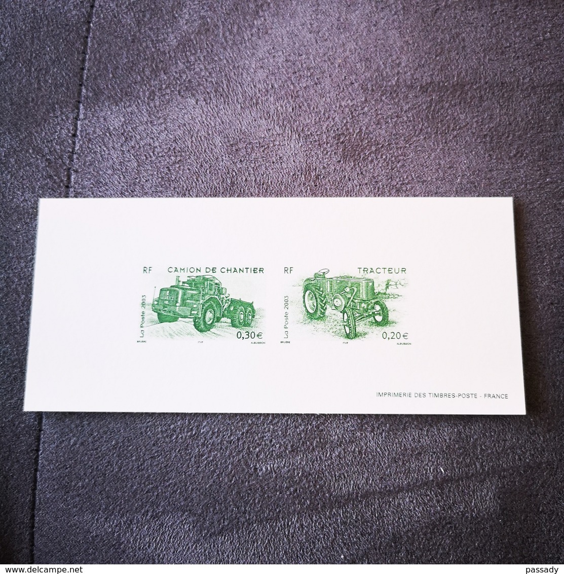 FRANCE FDC GRAVURE épreuve 1er Jour Utilitaires Et Grandes échelles 2003 - Collection Timbre Poste - 2000-2009