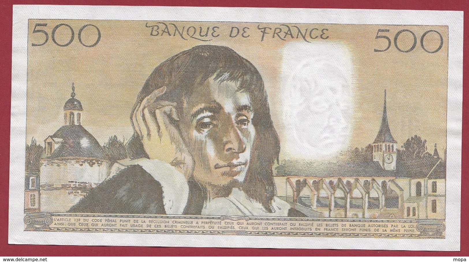 500 Francs "Pascal" Du 03/02/1977.A----VF/SUP--ALPH.P.67 - 500 F 1968-1993 ''Pascal''