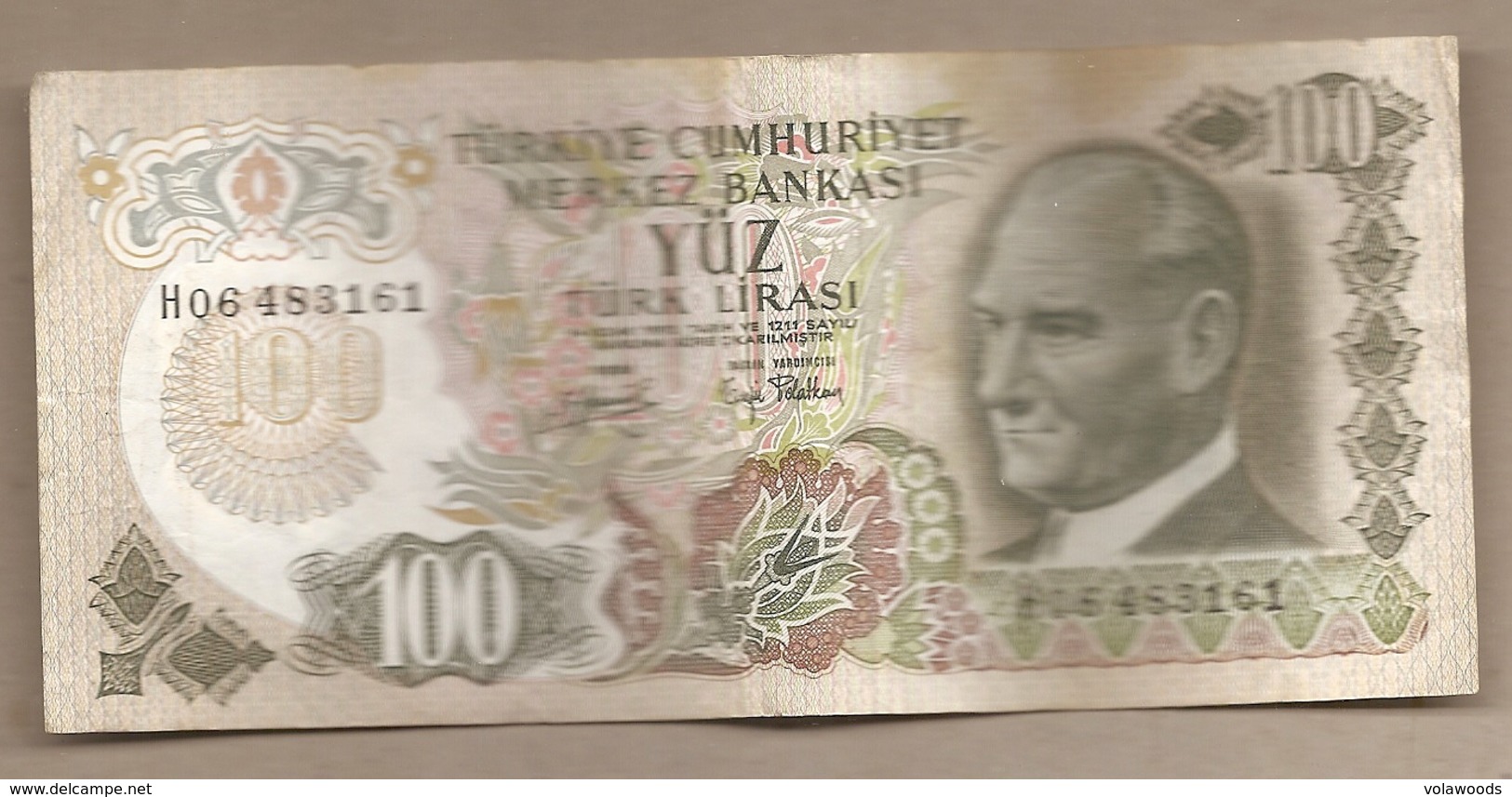 Turchia - Banconota Circolata Da 100 Lire P-189b - 1979 #18 - Turchia