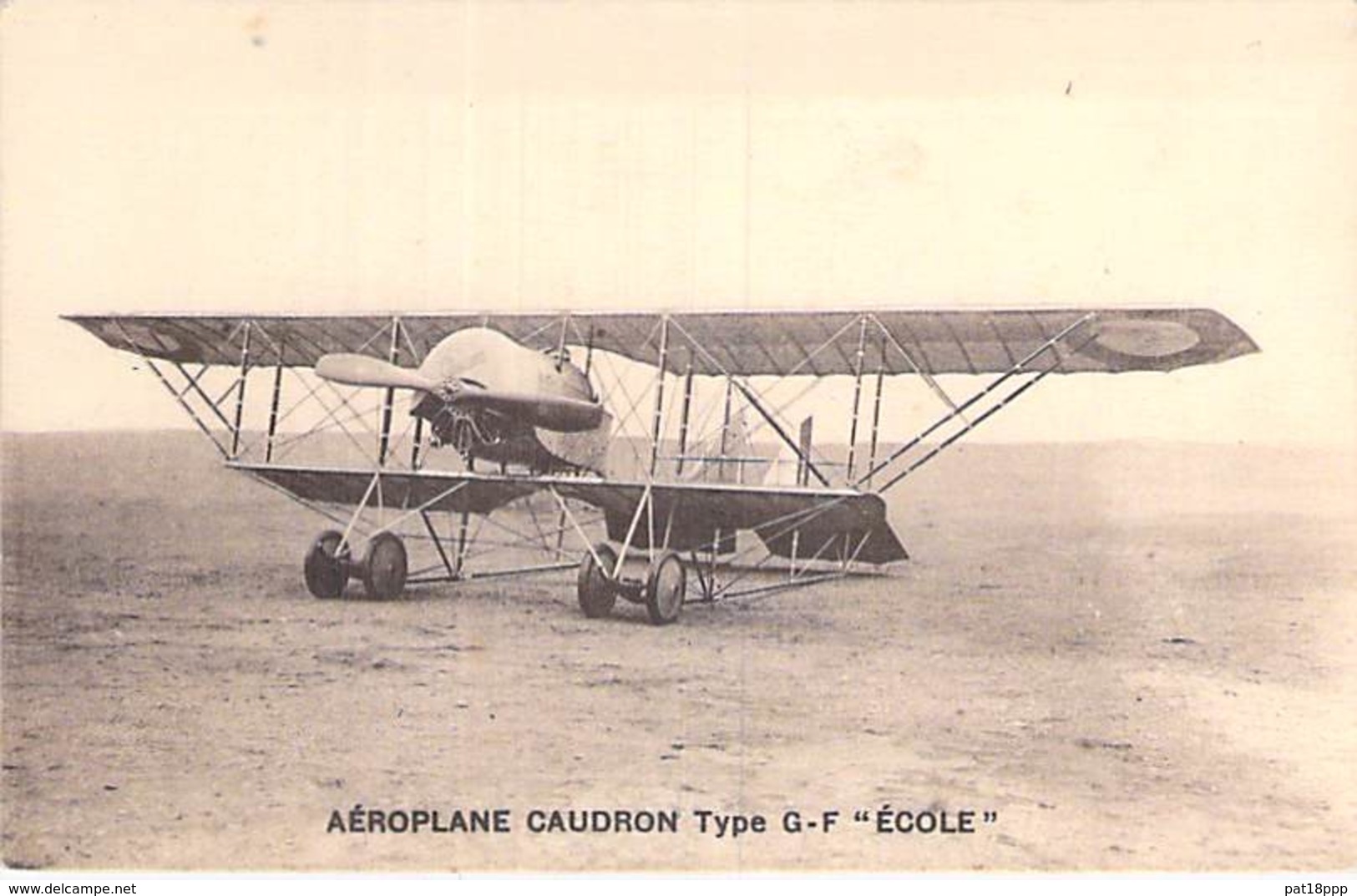 AVIATION Avion (entre 2 Guerres 1919-38) Aéroplane CAUDRON Type G-F " ECOLE " - CPA - Planes Flugzeug Vliegtuigen - 1919-1938: Entre Guerres