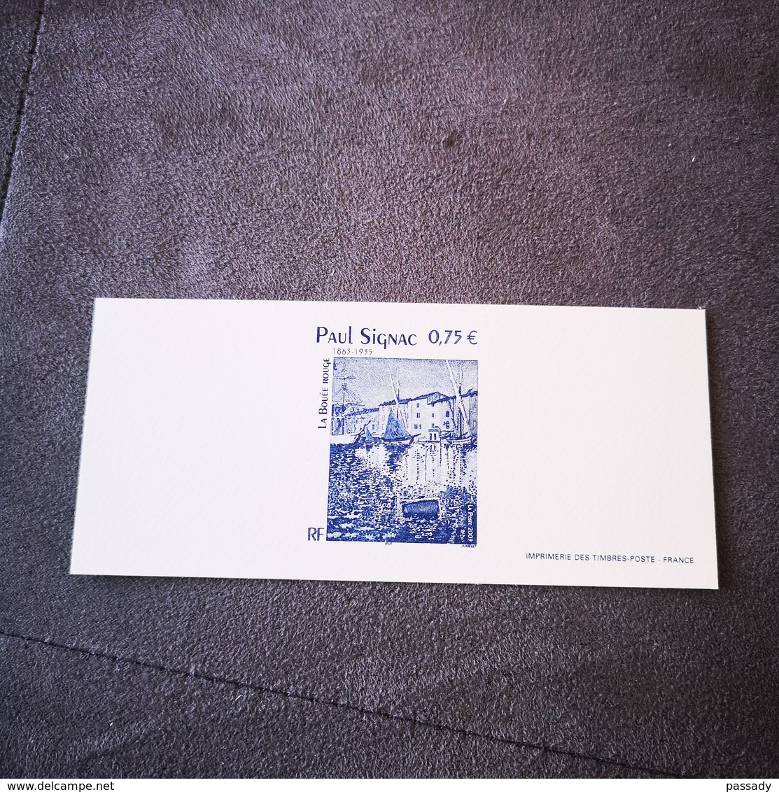 FRANCE FDC GRAVURE épreuve 1er Jour PAUL SIGNAC La Bouée Rouge 2003 - Collection Timbre Poste - 2000-2009