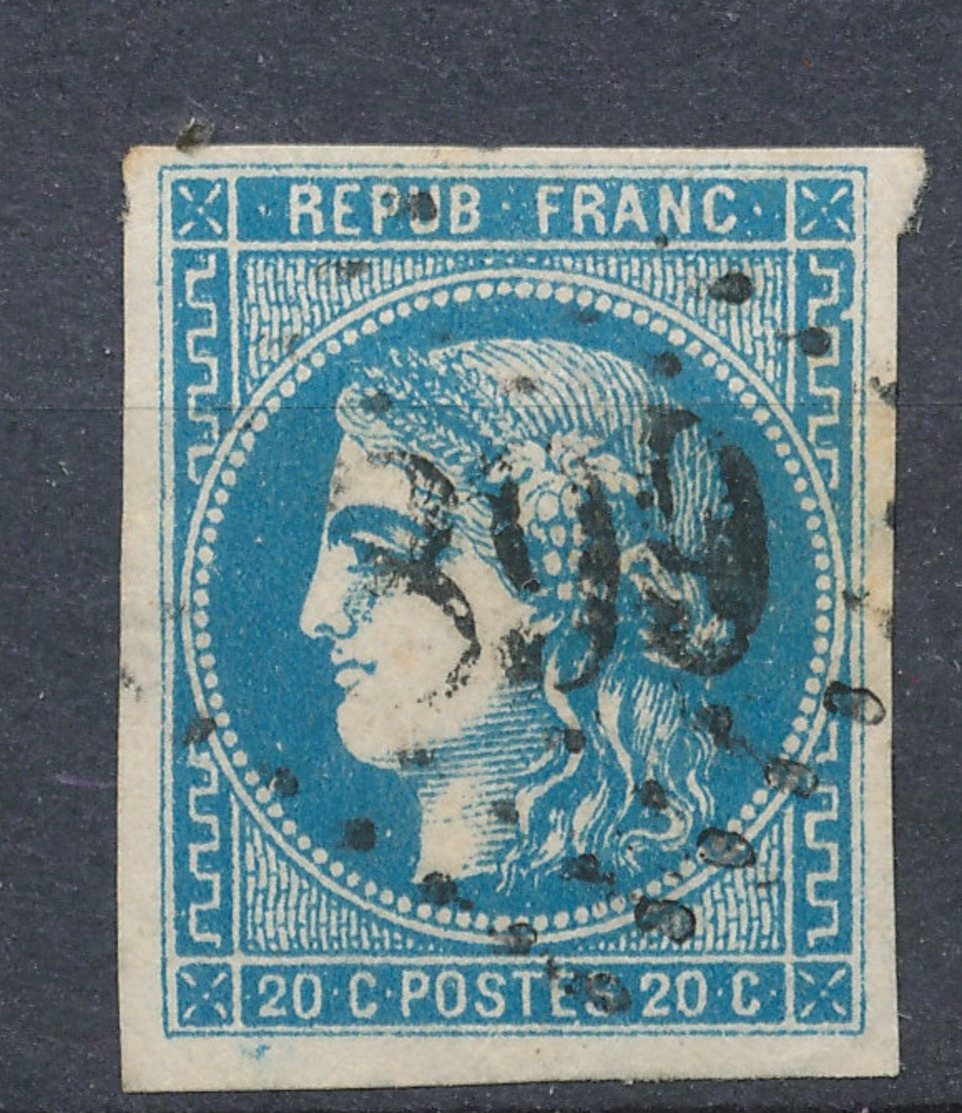 N°46A BORDEAUX - 1870 Emissione Di Bordeaux
