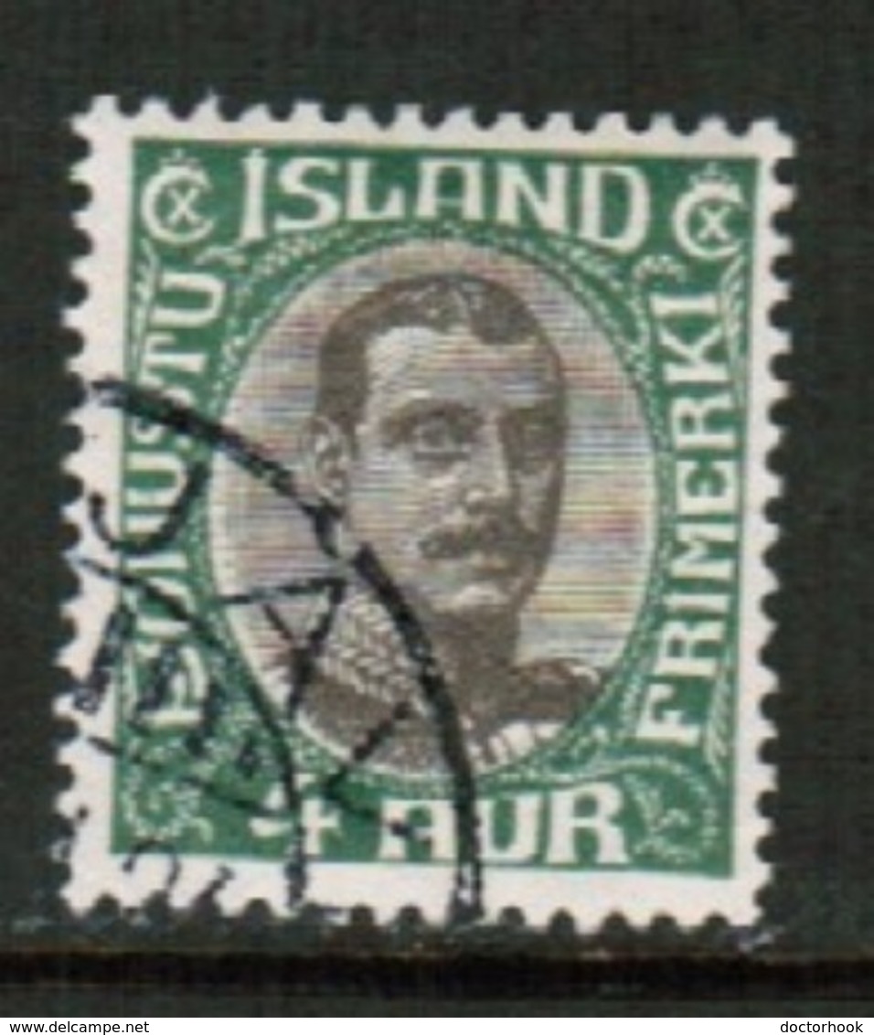 ICELAND  Scott # O 41 VF USED (Stamp Scan # 593) - Servizio