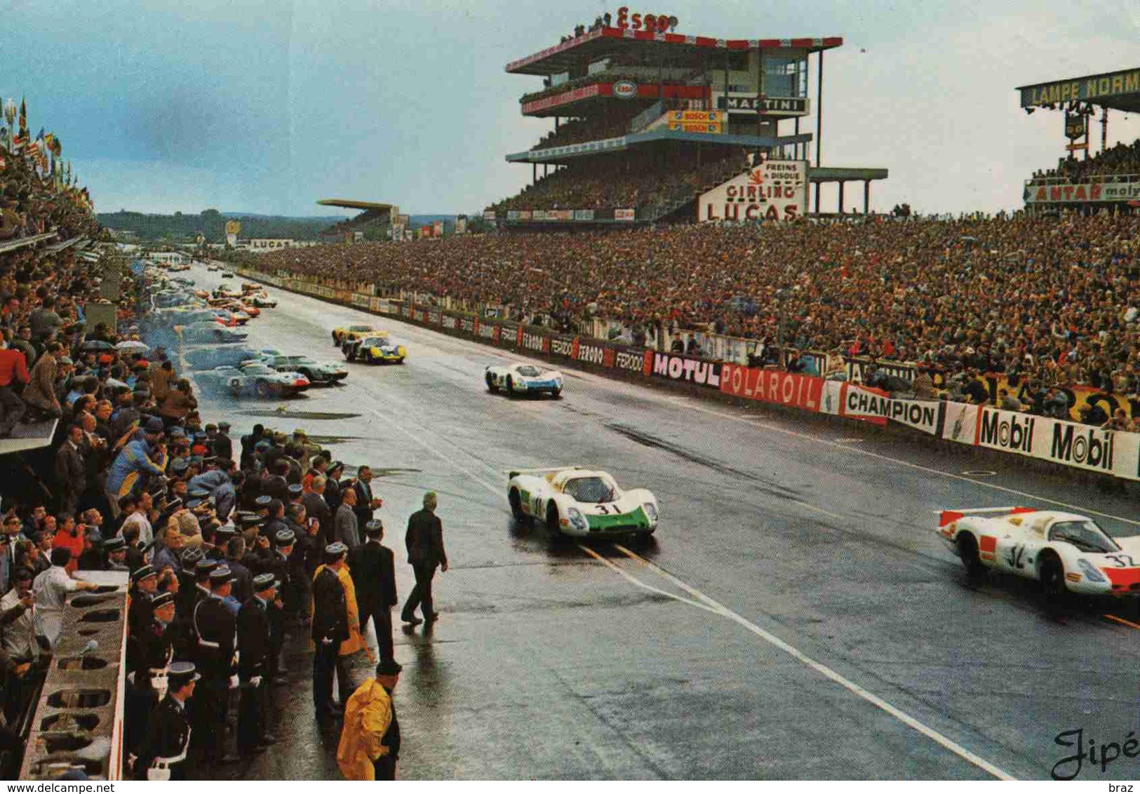 CPM  Le Mans 24 Heures Démarrage Des Voitures - Andere & Zonder Classificatie