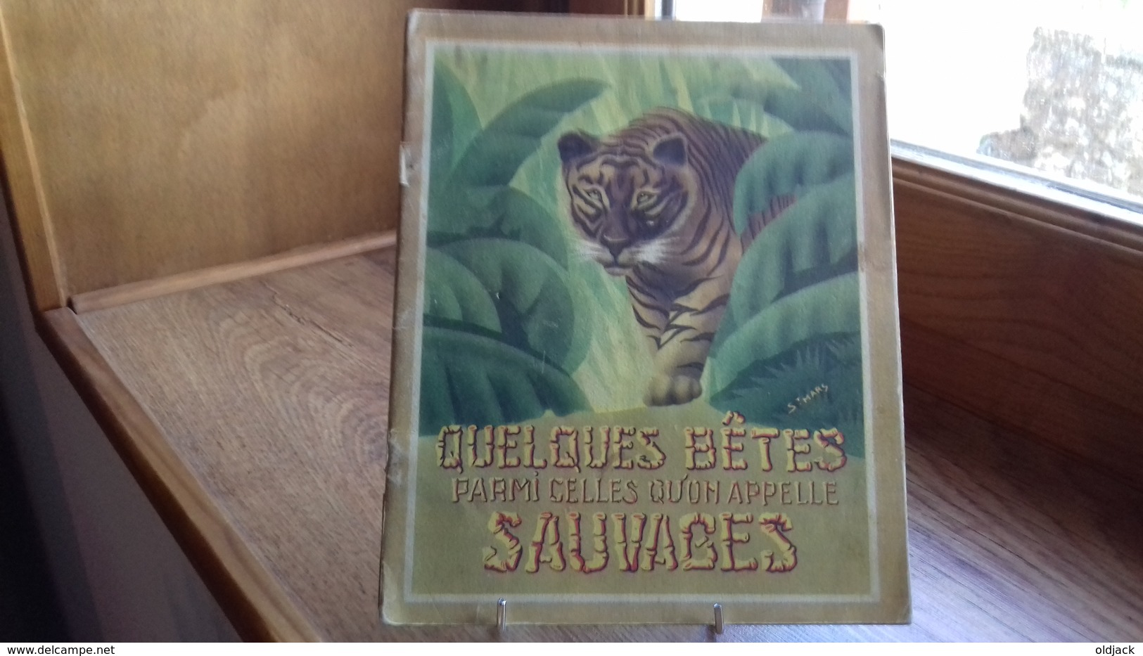 F. DARD. F.MONNET.Quelques Bêtes Parmi Celles Qu'on Appelle Sauvages(livre Enfants)(col8a) - Disegni Originali