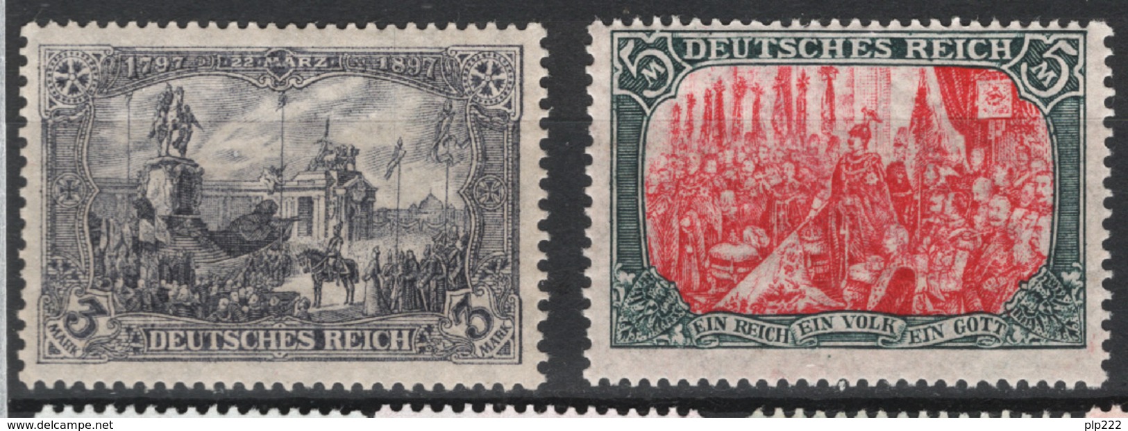 Germania Reich 1905 Unif. 94/95 **/MNH VF/F - Nuovi