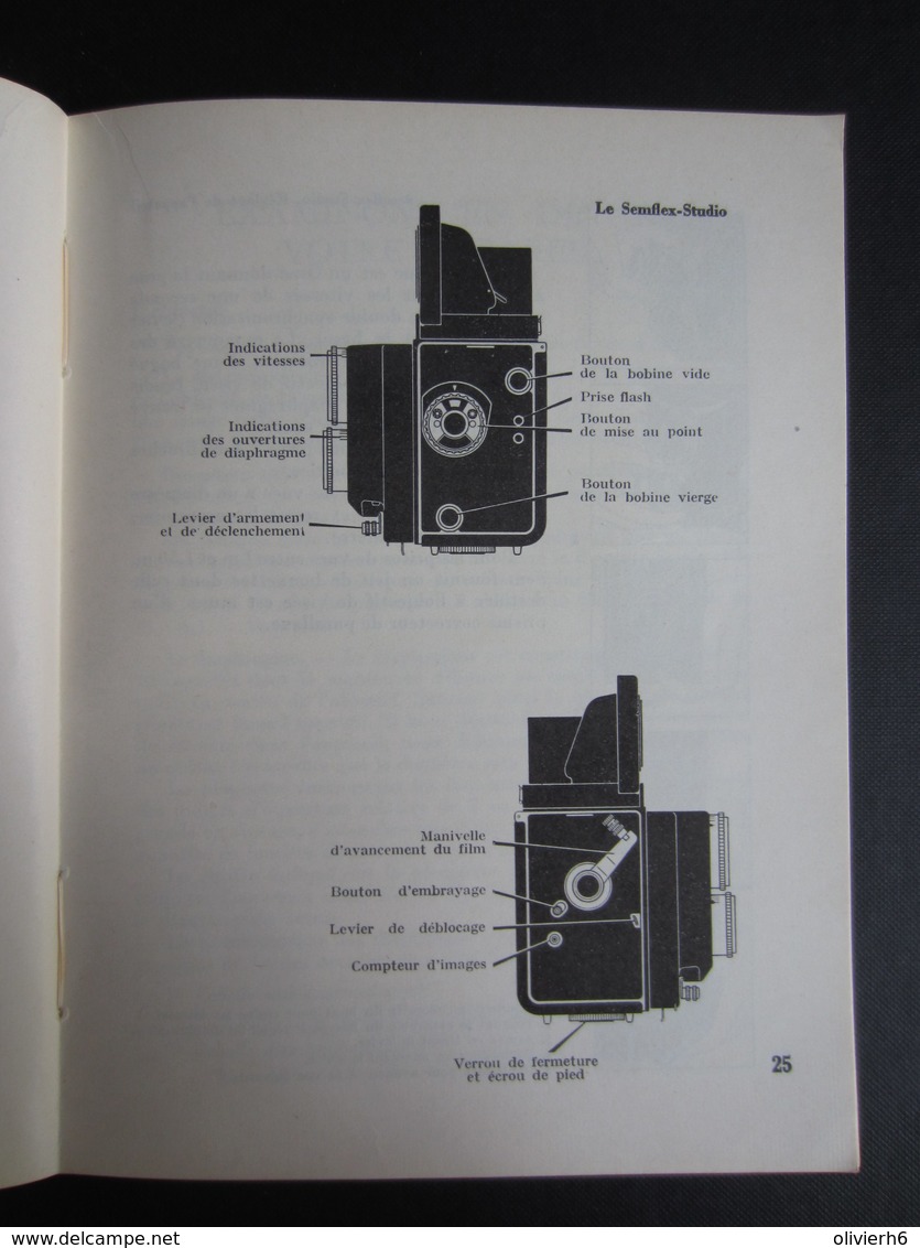 LIVRE PHOTOGRAPHIE (M1409) VOTRE SEMFLEX J. BENEZET (9 vues) 130 pages 1958