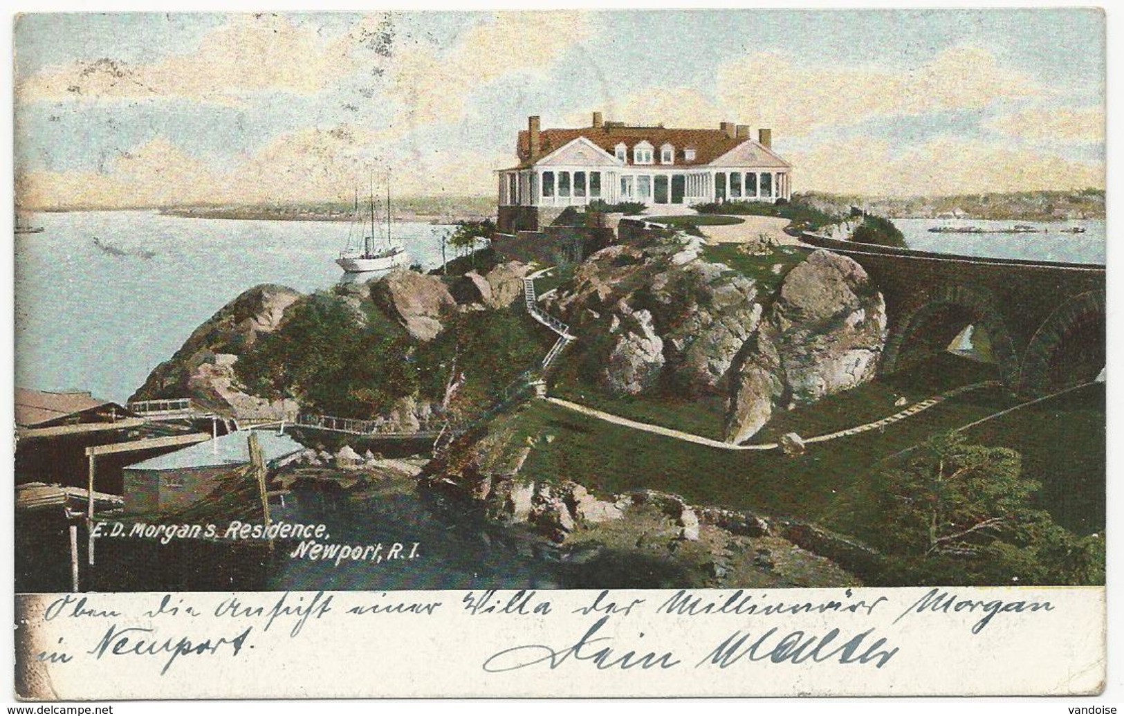 E.D. MORGAN'S RESIDENCE 1907 - Newport