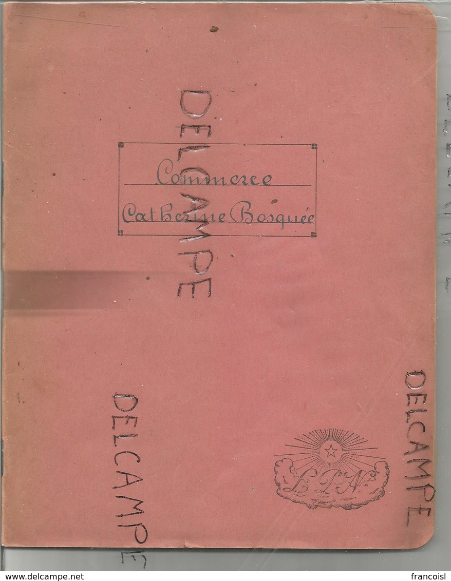 Cahier De Commerce De Catherine Bosquée En 1943. - Manuscritos