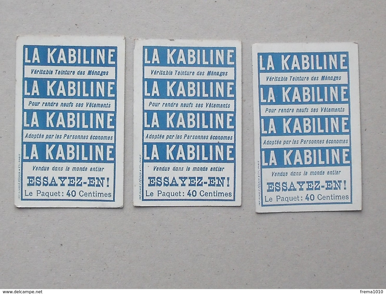 CHROMO LA KABILINE: EXPOSITION De 1900 Lot 3 Différents Même Série - Palais Espagnol Education Industries Diverses LAAS - Autres & Non Classés