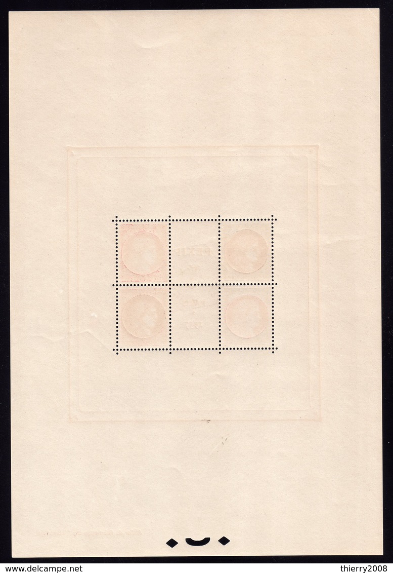 Bloc N° 3 Avec Oblitération Cachet à Date De 1937  TTB - Gebraucht