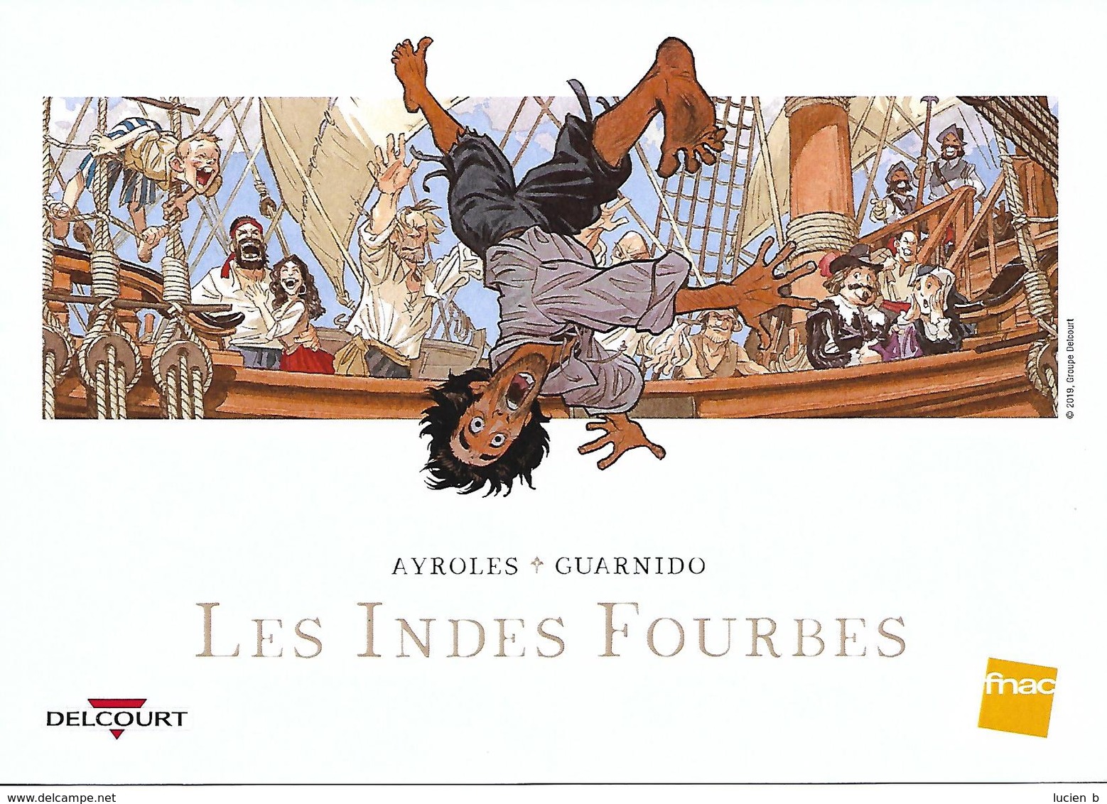 GUARNIDO -  Ex-libris "Les Indes Fourbes"  (Fnac) - Illustrateurs G - I