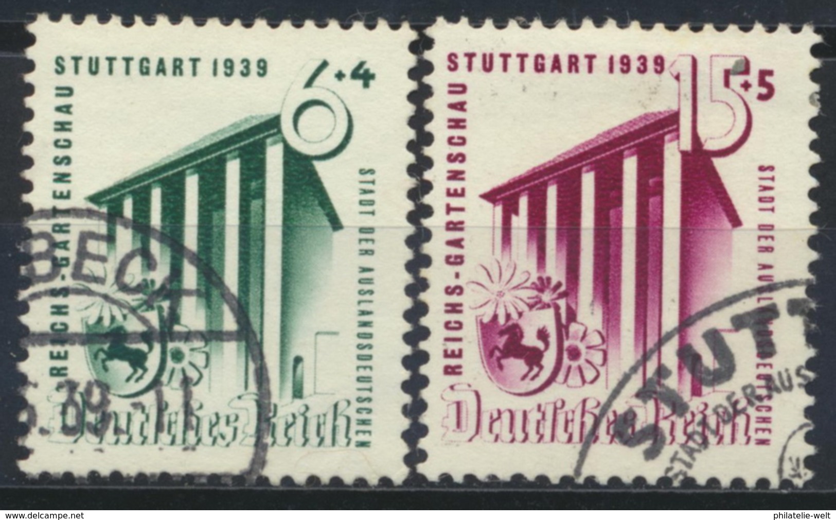 Deutsches Reich 692/93 O - Oblitérés