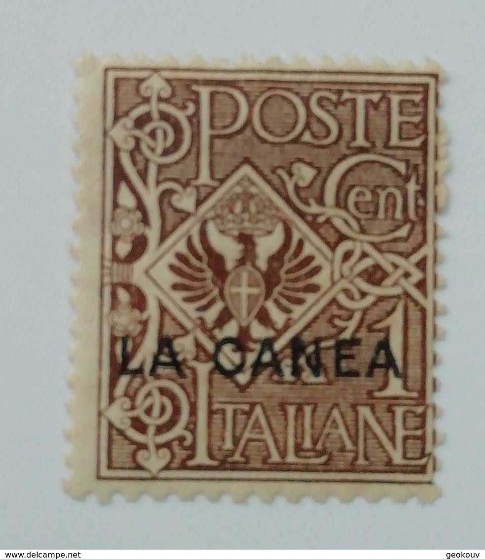 ITALY LEVANT IN CRETE "LA CANEA" 1906 MH* - La Canea