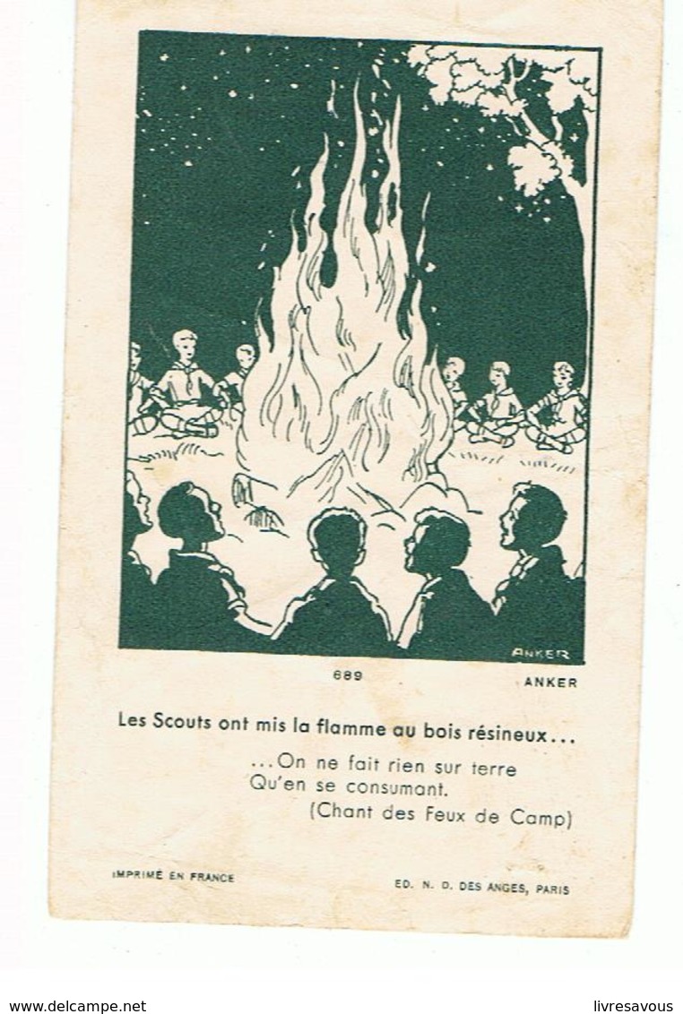 Scoutisme Les Scouts Ont Mis La Flamme Au Bois Rénineux Dessin De Anker - Scoutisme