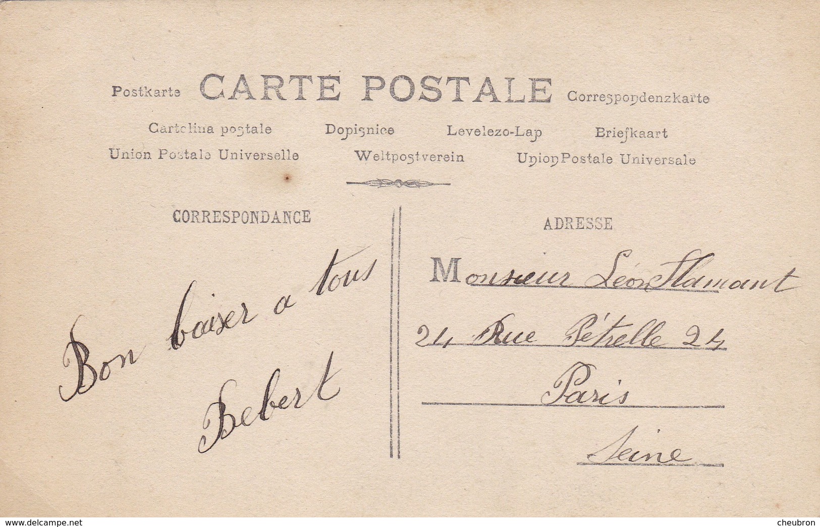 ENFANTS. CPA .ENFANT MECONTANT " JE TIRE MA LANGUE A MA MARRAINE". ANNEE 1907 +TEXTE - Abbildungen